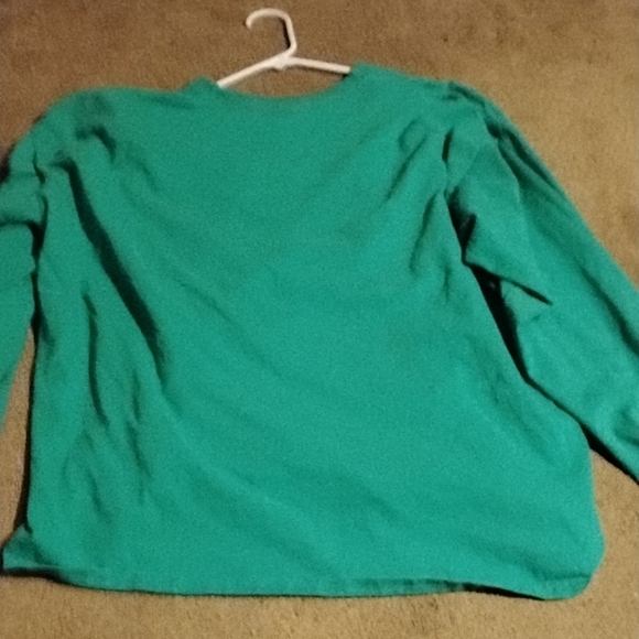 Carrots by Anwar Long Sleeve Green Designer Shirt - Picture 6 of 6